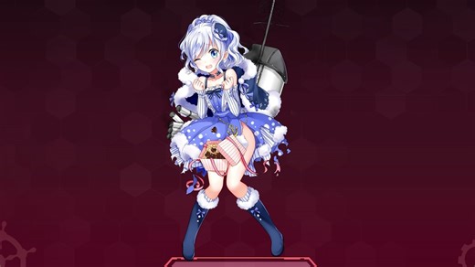 【战舰少女R】“西格斯比想要在秋天之前找列克星敦去借一束蓝色玫瑰花。”——西格斯比换装（蓝色情人）台词集