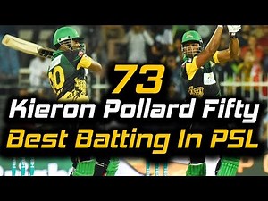 Kieron Pollard Superb Batting 73 runs in PSL | Mul Sultans vs ISB United | HBL PSL 2018 | M1F1