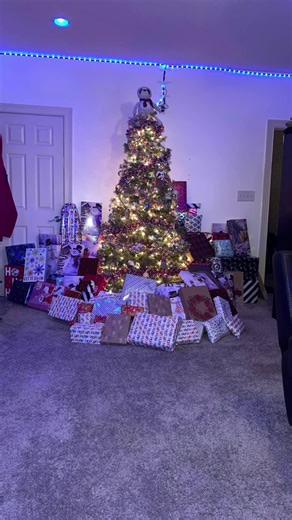 Eveything is under the tree and ready to be opened when the boys get up #foryoupage #fyp #christmas #BigComfy #CapCut #merrychristmas