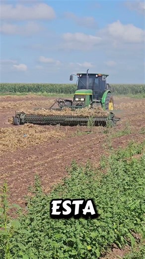 hasta donde llega la tecnología con este implemento de este tractor