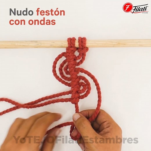 👇Aquí te enseñamos varios tipos de nudos con los que puedes crear 🧵 tus proyectos de macramé 🤩🙌🏼 Intenta recrearlos y nos compartes tus creaciones 😍 ¡¡Aprovecha las promociones de nuestras cuerdas de macramé!! 😃 👀 Vigencia del 07 al 21 de Febrero Puedes adquirir tu material en: 🧶Nuestra TIENDA EN LÍNEA 🛒 https://filatiestambres.com.mx/ 🧶Enviando mensaje privado 🧶 SUCURSALES que te queden más cercanas: CDMX, Puebla, Apizaco, Santa Ana, Xalapa, Veracruz, Cancún, Mérida, Guadalajara y Q
