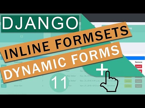 Inline Formsets | Django (3.0) Crash Course Tutorials (pt 11)