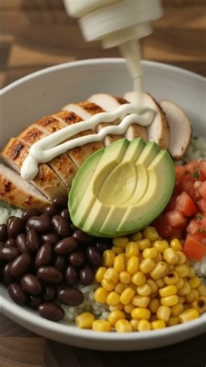The Ultimate 45g Protein Chicken Burrito Bowl (Meal Prep Hero)