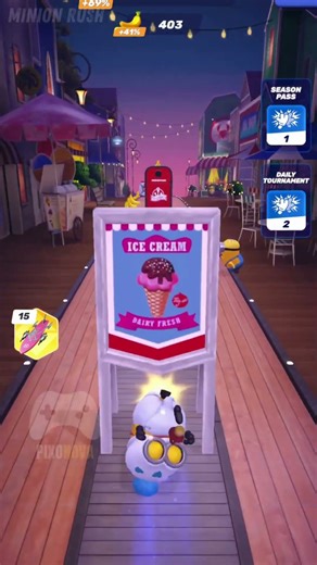 [2597] Banana Chase Gone Wrong at the Pier! 🍌💥 #shorts