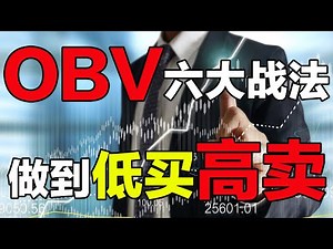 OBV指标之王6大实战秘诀，终于解决买卖滞后的顽疾，顶底早知道，真正做到低买高卖#OBV指标#技术分析 #OBV技术分析#顶底预测 #量价分析
