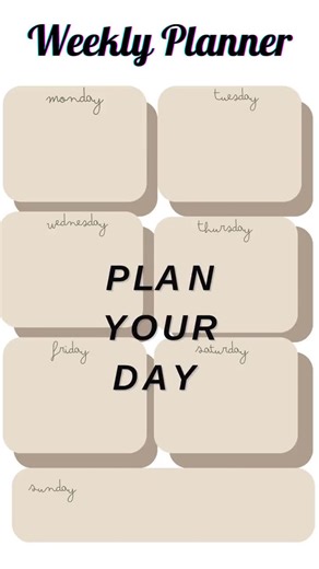 Minimal Weekly Planner: Vertical Layout, A4 - Etsy