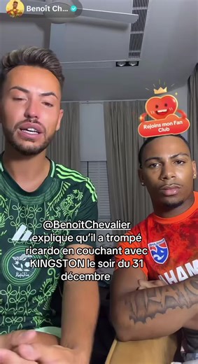 @Benoît Chevalier a trompé Riccardo avec Kingston le soir du 31 décembre #tromperie #queenhouse #kingston #pourtoi