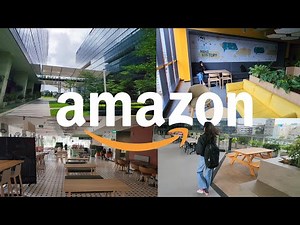 Inside AMAZON OFFICE Bangalore | A day at AMAZON: VLOG | Fun and Funky Spaces!