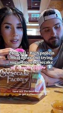 High protein options at cheesecake factory! #highprotein #cheesecakefactory