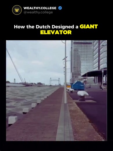 Revolutionary Boat Lift in the Netherlands