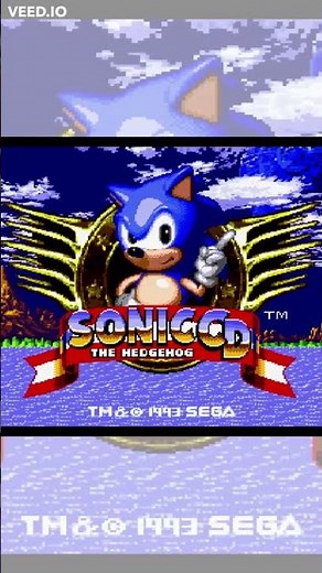 Sonic CD Easter Egg