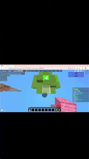 how to mayhem bridge in bloxd.io#bloxdio #minecraft #bedwars