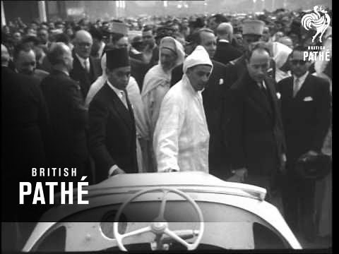 Sultan Of Morocco In Paris (1950)