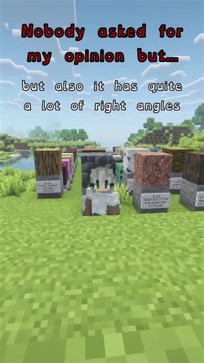 What blocks do you want my opinion on next?