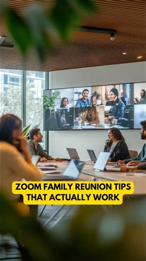 Zoom Family Reunion Tips That Actually Work #short #shorts