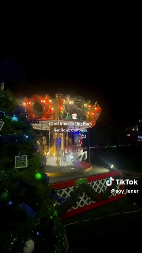 Cute Christmas Park in San Jose