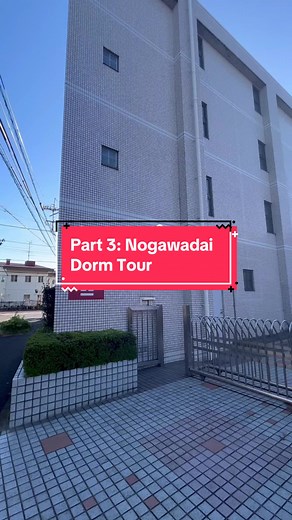 Introducing the Nogawadai dorms! A 50 min commute from TUJ by using bus and the Tokyu line. Located in Kawasaki, Kanagawa. #templeuniversity #japanuniversity #アメリカ大学 #テンプル大学 #templeuniversityjapan