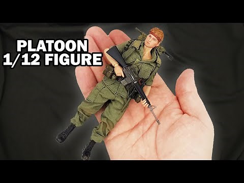Vietnam war american soldier from the Platoon movie - 1/12 scale action figure