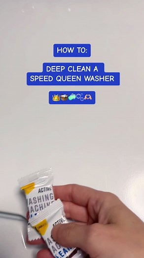 @ACTIVE® #speedqueenlaundry #speedqueenwasher #speedqueentc5 #washerclean #activewashingmachinecleaner #washingmachineclean #laundrytok #appliancetok #laundryroom #fyp