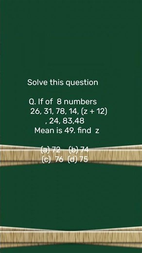 Mean Formula Explained in few Seconds
