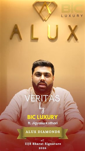 BIC LUXURY on Instagram: "ALUX Diamonds is bringing Minimalist Diamond Luxury to IIJS Bharat Signature 2026! 💎 From gorgeous lightweight bridal trousseau to their signature Italian Fusion and Pie Cut Solitaire necklaces. Visit @aluxdiamond in the upcoming @iijsbharat.gjepc 2026. 🗓️ 9th - 12th Jan, 2026 📍 Bombay Exhibition Centre ✨ Hall No: 01, Stall No: 1C 84B . . . . . #aluxdiamonds #iijsbharatsignature2026 #bicluxury #diamondjewelery #mumbai"