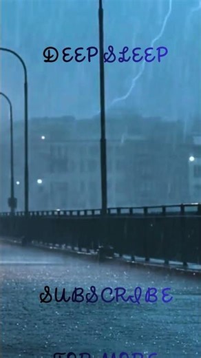 Rainy Night Sounds 🌧️ Perfect for Sleep