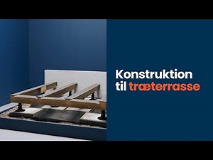 Sådan bygger du en træterrasse - Del 1: Konstruktion | Silvan