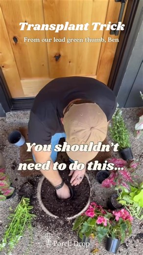 You shouldn’t need to do this. Ben’s got tips for every plant—but thanks to Porch Drop, you’ll never need them. We grow each planter ahead of time in breathable coco liners, so they slide right into your pot and start shining. No transplant stress, ever. 🌱 🚚 Fall Drop is open now 📍Serving the Lehigh Valley 🔗 theporchdrop.com or link in bio #PorchDrop #PlantCareSimplified #LehighValleyLiving #PorchReady #GreenThumbTips #NoTransplantStress