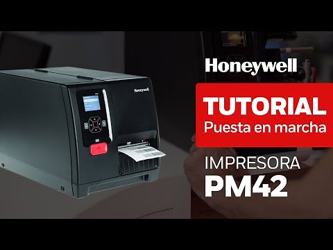 Tutorial/Puesta en marcha - Impresora PM42 Honeywell