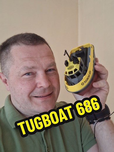 Słodziak w akcji: Test TUGBOAT 686 RC!