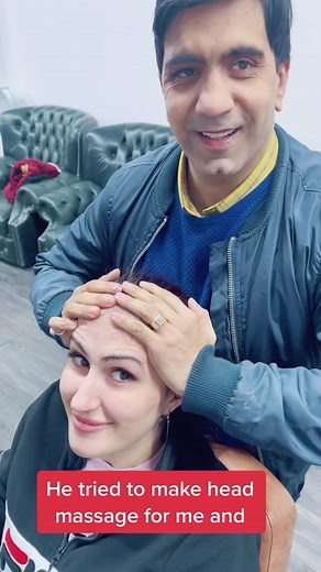 Relaxing Head Massage in a Trendy Barbershop