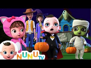 Happy Halloween Ghost + More Kids Songs | NuNu Tv Nursery Rhymes