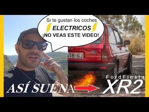 Ford Fiesta XR2 (1984) con escape Sportex | Ruta POV en Collbató (Sonido Puro)
