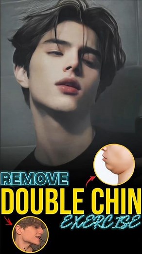 double chin exercise