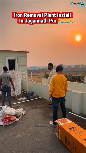 💦Dazzle Aqua💦 on Instagram: "Iron Removal Filter Install In Hanspal🙏🙏🙏 #odisha#viral#bussiness#bhubaneswar#business"