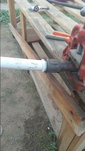 Be sure to remember this tip!How to connect a PVC pipe to a metal one