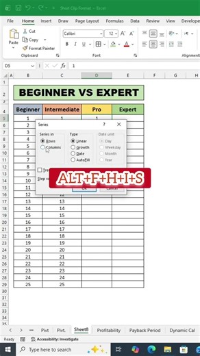Excel Beginner vs Expert | Formula Trick
