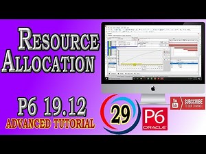 How to Assign Resource Allocations | Primavera P6 | 19.12 | Advanced Tutorial