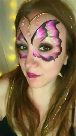 Stunning Butterfly Face Paint Tutorial