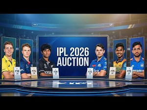 IPL 2026 Auction Breakdown | Complete Analysis of All Five Player Sets