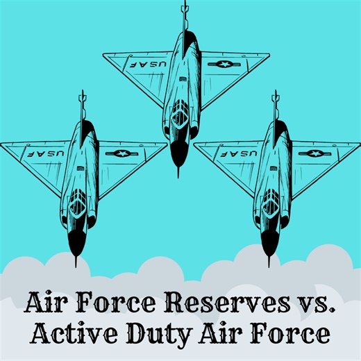 Air Force Reserves vs. Active Duty Air Force