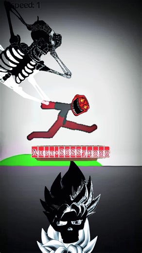 Stickman Trollface Aura Moment ☠️💀 #shorts #stickmandismounting #auramoment