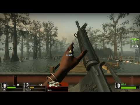 Left 4 Dead 2 (2009) | Part 4 - Swamp Fever | Single Player 100% Walkthrough