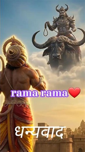 🙏🏻hanuman save ram ji ❤😂#viral​#trending​ #shorts​🔥🔥#bhakti​ #bhajan​ @MrBeast@khwab-2006#shortfeed​