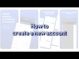 How to: Create a new Billdu account