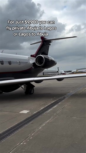 Private Jet Charter: Abuja to Lagos for $9,900