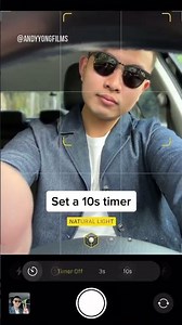 Photo tip for a creative way to take selfies in the car! #photography