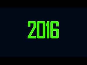 Years Countdown - Green Screen Footage Free