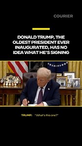 31K views · 833 reactions | These are legal documents that can affect millions of Americans... Donald Trump, 78, is the oldest person ever inaugurated as president of the United States. | That's Not Right | Facebook