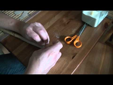 Contruction of US 1861 paper cartridge for civil war rifle muskets